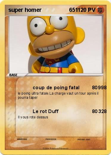Pokemon super homer                  651