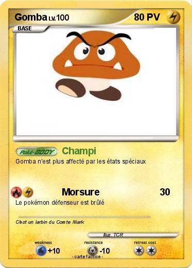 Pokemon Gomba
