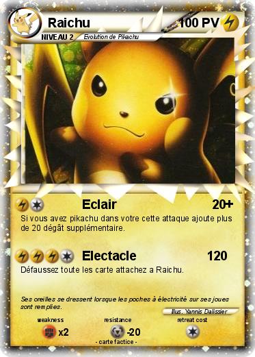Pokemon Raichu