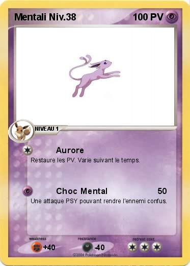 Pokemon Mentali Niv.38