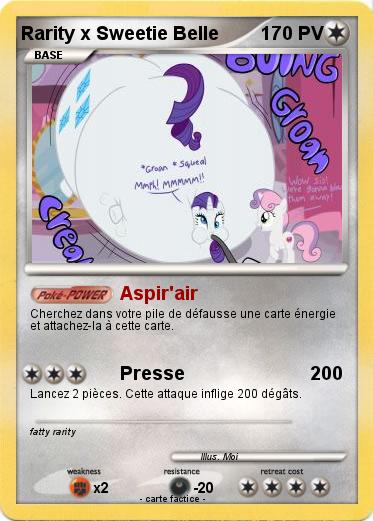 Pokemon Rarity x Sweetie Belle