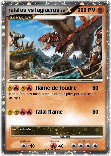 Pokemon ratalos vs lagiacrus