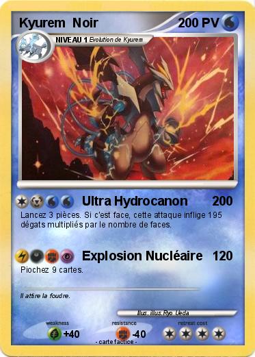 Pokemon Kyurem  Noir