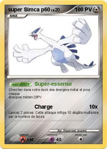 Pokemon super Simca p60