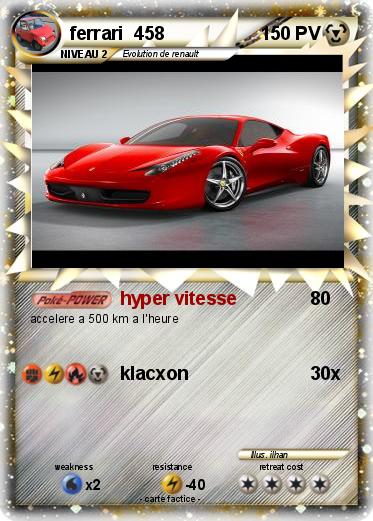 Pokemon ferrari  458