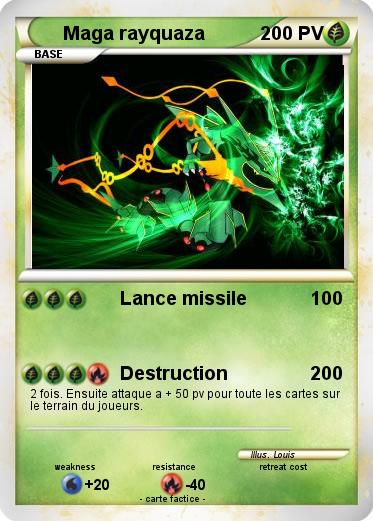 Pokemon Maga rayquaza