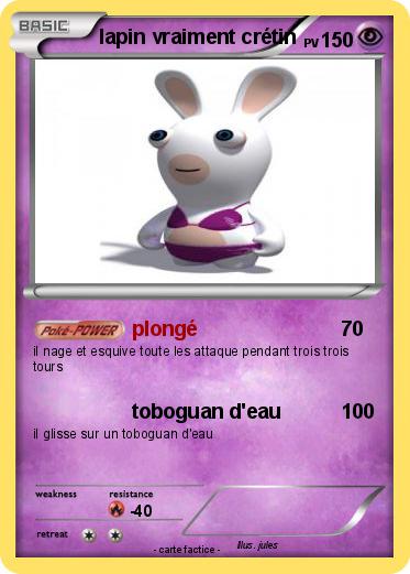 Pokemon lapin vraiment crétin