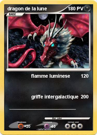 Pokemon dragon de la lune