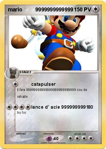 Pokemon mario         9999999999999