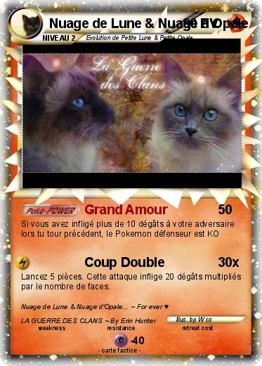 Pokemon Nuage de Lune & Nuage d'Opale