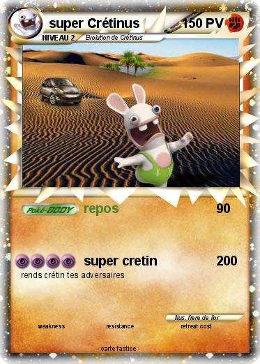 Pokemon super Crétinus