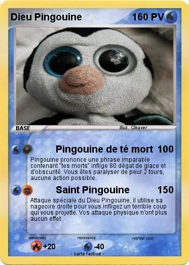 Pokemon Dieu Pingouine