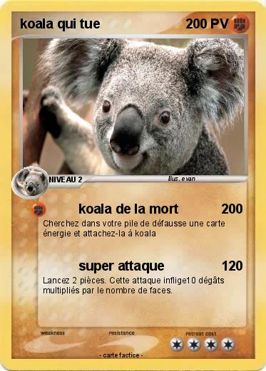 Pokemon koala qui tue