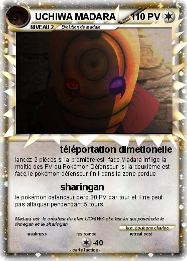 Pokemon UCHIWA MADARA