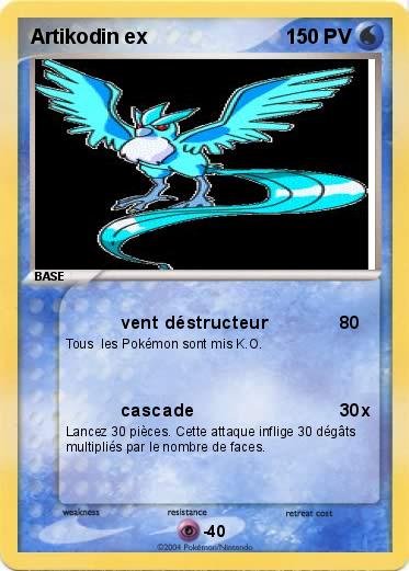 Pokemon Artikodin ex