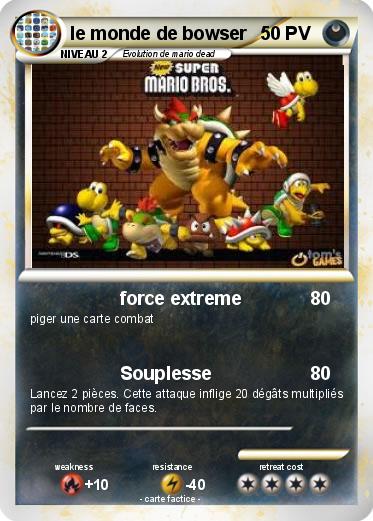 Pokemon le monde de bowser