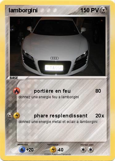 Pokemon lamborgini