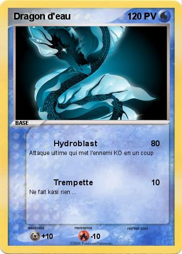 Pokemon Dragon d'eau