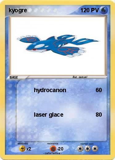 Pokemon kyogre