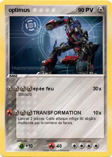 Pokemon optimus