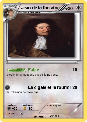 Pokemon Jean de la fontaine