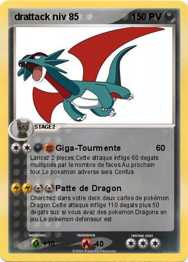 Pokemon drattack niv 85
