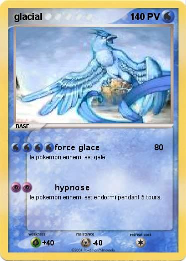 Pokemon glacial