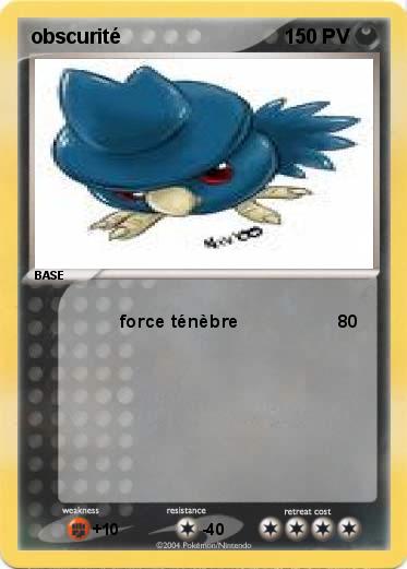 Pokemon obscurité