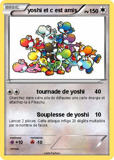 Pokemon yoshi et c est amis