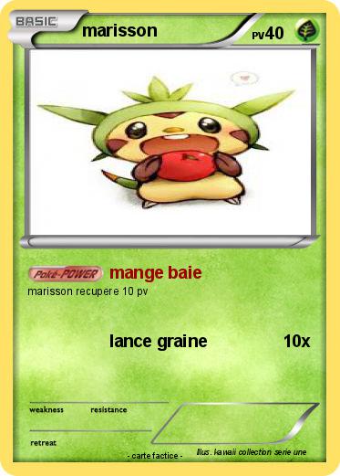 Pokemon marisson