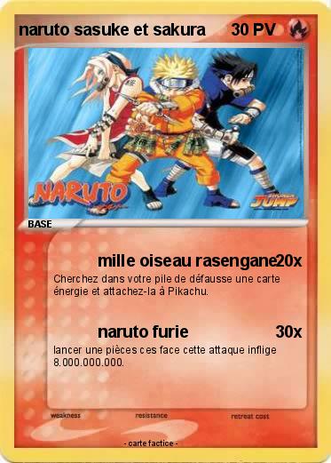 Pokemon naruto sasuke et sakura