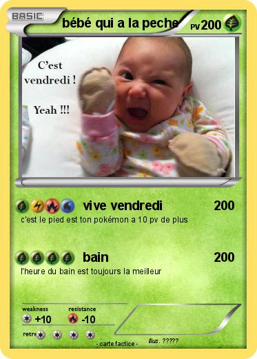 Pokemon bébé qui a la peche