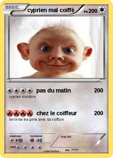 Pokemon cyprien mal coiffé