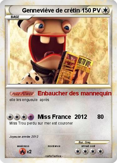 Pokemon Genneviève de crétin