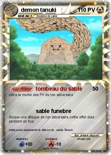 Pokemon demon tanuki