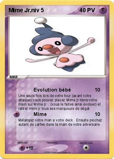 Pokemon Mime Jr.niv 5