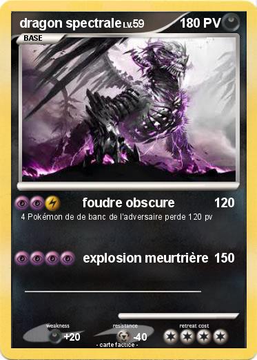 Pokemon dragon spectrale