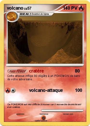Pokemon volcano