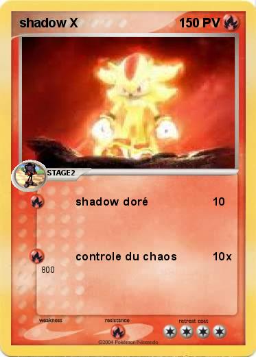 Pokemon shadow X