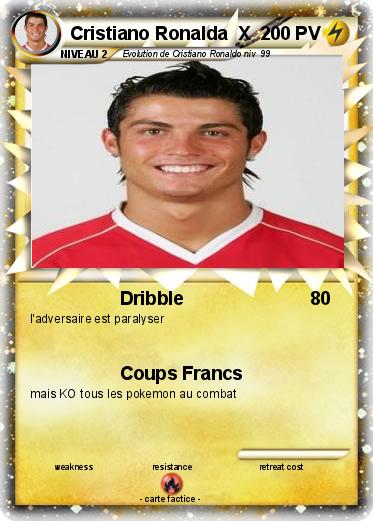 Pokemon Cristiano Ronalda  X
