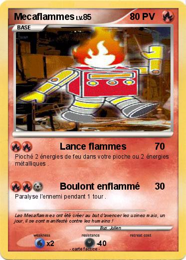 Pokemon Mecaflammes