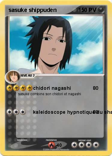 Pokemon sasuke shippuden