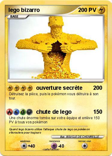 Pokemon lego bizarro