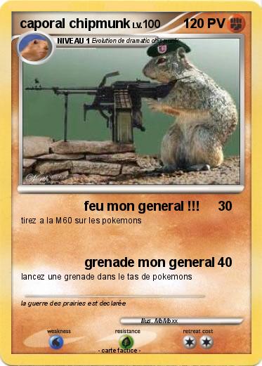 Pokemon caporal chipmunk