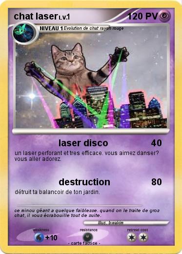 Pokemon chat laser