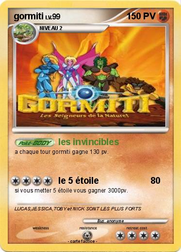 Pokemon gormiti