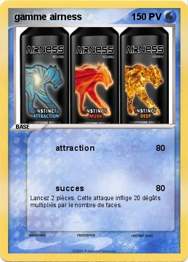 Pokemon gamme airness
