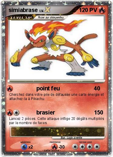 Pokemon simiabrase