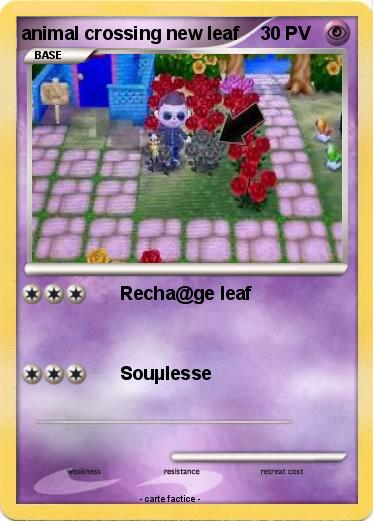 Pokemon animal crossing new leaf