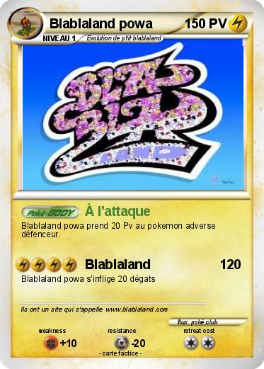 Pokemon Blablaland powa